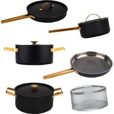 Induktionshäll Set Vargen & Thor Arvet XL of 6 Delar Set med lock 7 delar