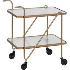 BigBuy Home Gyllene Köksvagn 61 x 40 x 70 cm Rullbord