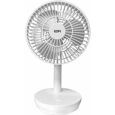 Desk Fans Edm EDM Rechargeable USB Table Fan 16.5 x 18.5 cm