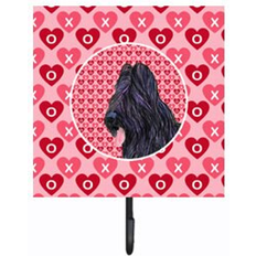 Pink Picture Hooks Caroline's Treasures Briard Leash or Key Holder Small Multicolor Picture Hook