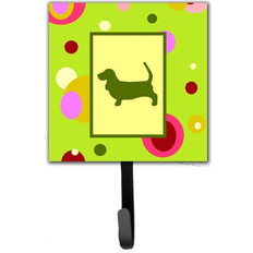 Yellow Picture Hooks Caroline's Treasures Beagle Leash Holder and Wall 6.25 H x 4.25 W x 0.65 D Picture Hook