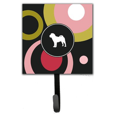 Black Picture Hooks Caroline's Treasures Shar Pei Leash Holder Key Small Picture Hook