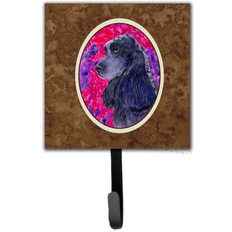 Brown Picture Hooks Caroline's Treasures Cocker Spaniel Leash Holder Key Small Picture Hook