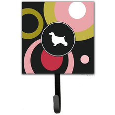 Orange Picture Hooks Caroline's Treasures KJ1026SH4 Cocker Spaniel Leash Holder Small Picture Hook