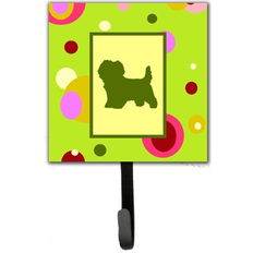 Green Picture Hooks Caroline's Treasures Cairn Terrier Leash Holder or Key Small Multicolor Picture Hook
