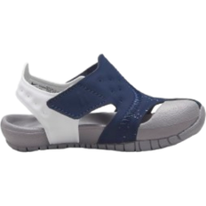 Nike Blue Sandals Nike Jordan Flare TDV - Midnight Navy/White/Cement Grey