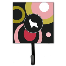 Black Picture Hooks Caroline's Treasures Briard Leash Holder Key Small Multicolor Picture Hook