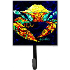 Yellow Picture Hooks Caroline's Treasures Crab Winkie Leash Holder 6.25 H x 4.25 W x 0.65 D Picture Hook