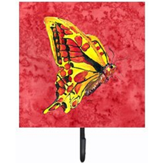 Yellow Picture Hooks Caroline's Treasures Butterfly Leash Holder Wall 6.25 H x 4.25 W x 0.65 D Picture Hook