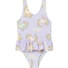 Name It Badedragter Børnetøj Name It Zuna Swimsuit - Orchid Petal (13226751)