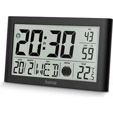Hama Martinique Num with Thermo Hygrometer Wall Clock