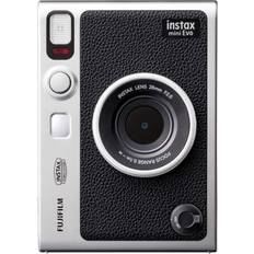 Fujifilm cheki evo hybrid instant camera instax mini evo black usb type-c