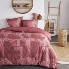 Today Parure Lit Imprimé 220 x 240 cm Rose Housse de couette