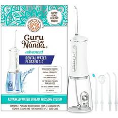 Rechargeable Battery Irrigators GuruNanda Walmart.com, Advanced Dental Water Flosser 2.0 with UV Light Rechargeable & Portable 290mL White