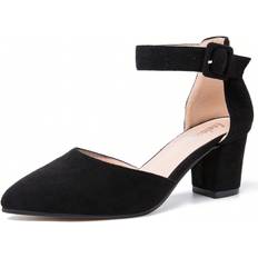 Shein Closed Toe Heels Low Block Chunky