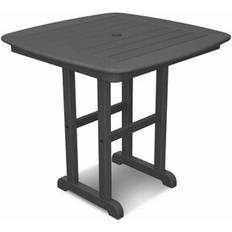 Wood Garden Table Polywood Nautical 31" Dining Table 29 H x 31 W x 31 L