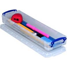 Really Useful Storage Boxes Really Useful Box Aufbewahrungsbox 0.8 Liter Transparent Staukasten