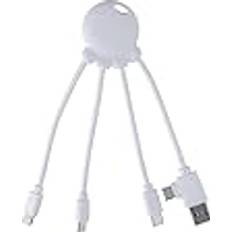 Mobilrengöring Xoopar Bläckfiskformad 4-in-1 MultiUSB Kabel