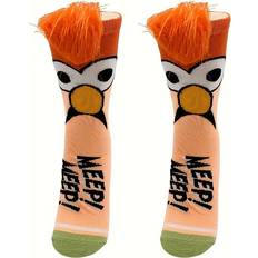 Fabric - Unisex Underwear Temu Novelty Socks With Artificial Hair - Polyester/Cotton