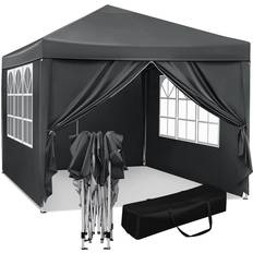 Popup Vattentät Hopfällbar Pavilion 3 x 3 m