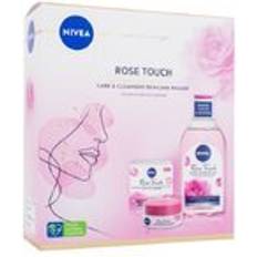 Nivea Gaveeske & Sett Nivea Rose Touch Care & Cleansing Skincare Regime Set