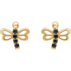 FAVS Earrings - Gold/Black