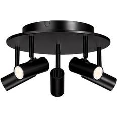 Belid LED-belysning Spotlights Belid Cato 5-Spot Loftlampe Mat Sort Spotlight