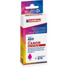 Edding Druckerpatrone Ersetzt Canon CLI-571XL - Magenta