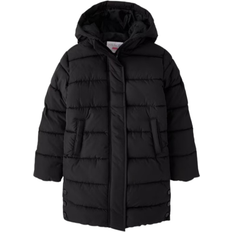 The childrens place The Children's Place Girl's Quilted Long Puffer Jacket - Black (3049602-01)