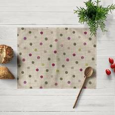 Multicoloured Place Mats Belum Mats Set of 2 45 x 35 cm Place Mat Beige, Multicolour