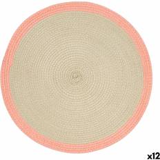 Quid Kaleido Plastic Mats 38 cm Set of 12 Place Mat Pink