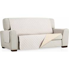 Monochrome Loose Sofa Covers Belmarti Ivory Reversible 2-Seater 110 cm Loose Sofa Cover