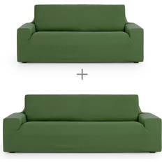 Gröna Sofföverdrag Eysa Set of 2 Pieces Loose Sofa Cover Green