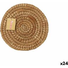 Round Cloths & Tissues Privilege Wicker Table Mats Ø 25 cm Set of 24 Place Mat
