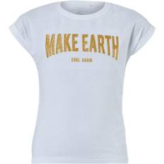 Organic Cotton T-shirts Name It Kecia Ss Top Box - White