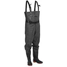 Viskleding vidaXL Waadpak Met Laarzen En Riem Maat 41 Donkergroen