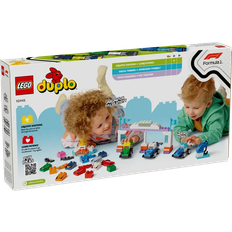 Lego f1 LEGO Duplo F1 Team Racerbilar Och Förare 10445