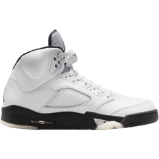 Nike Air Jordan 5 Skor Nike Air Jordan 5 Retro M - White/Sail/Metallic Silver/Black