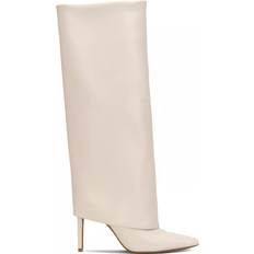 Heel - Women High Boots I.N.C International Concepts Skylar - Off White Smooth