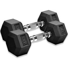 Yes4All Dumbbells Yes4All Rubber Hex Dumbbell 10lbs Pair