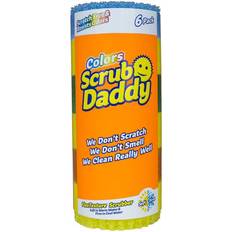 Scrub Daddy Cleaning Equipment & Cleaning Agents Scrub Daddy Colors FlexTexture Scrubber 6-pack