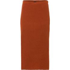 Bonprix Dam Kläder Bonprix Stickad Kjol - Mellanlång