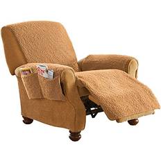 Solid Colors Loose Armchair Covers Collections Etc Fleece Recliner Furniture 12.000 x 10.000 x 5.000 Loose Armchair Cover