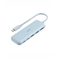 Blue Docking Stations Anker 332 USB-C Hub 5-in-1