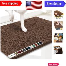 Highly Absorbent Microfiber Door Mat 35" x 24"