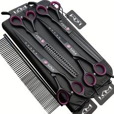 Pets Temu Professional Dog Grooming Scissors Set 7.0 Inches 4 pcs