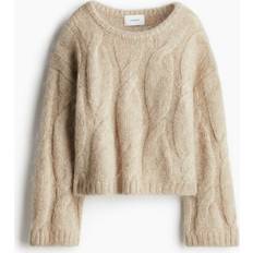 Klær H&M Mohair Blend Jumper - Beige