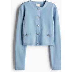 Cardigans H&M Fine-Knit Cardigan - Blue