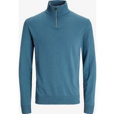 Jack & Jones Emil Half Zip Tröja Blå