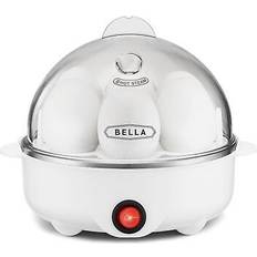 White Egg Cookers Bella Rapid Electric Egg Cooker 7 Egg